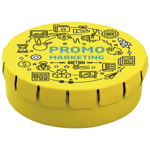 Bardzo bez cukru mocne miętówki Clic clac Matowy żółty 1PE00195 (1)