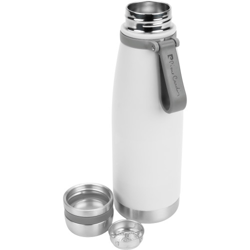 Butelka termiczna stalowa Pierre Cardin 650 ml Biały B9000501IP306 (2)