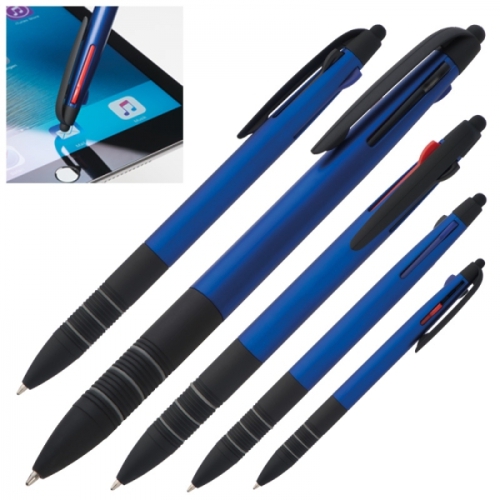 Długopis plastikowy 3w1 BOGOTA niebieski 045804 (1)