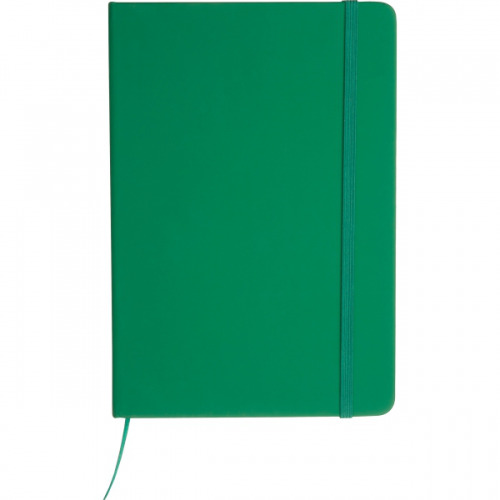 Notatnik A5 w linie z materiałów z recyklingu DOMINIK Zielony 2526109 (4)