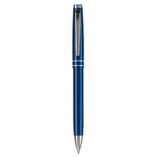 Długopis z dwoma paskami Ciemnoniebieski LT87863-N0010 (2)