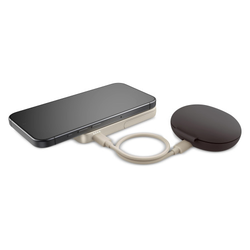 2PBM5000| Fresh 'n Rebel Compatible with MagSafe MagSafe Powerbank Wireless 5000mAh Beżowy LT49413-N0055 (4)