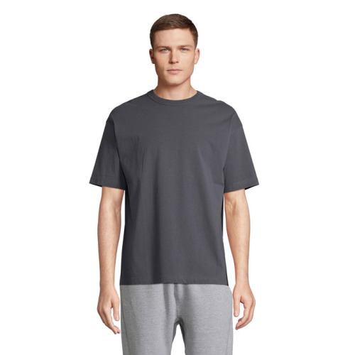 BOXY MEN T-SHIRT OVERSIZE Mysi Szary S03806-MU-M 