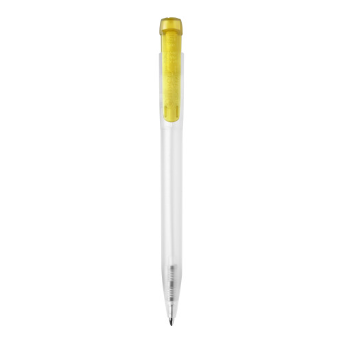Długopis Ingeo TM Pen Clear przejrzysty Ecru / żółty LT87543-N5441 (2)