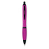 Kolorowy długopis z czarnym wy fuksja MO8748-38  thumbnail