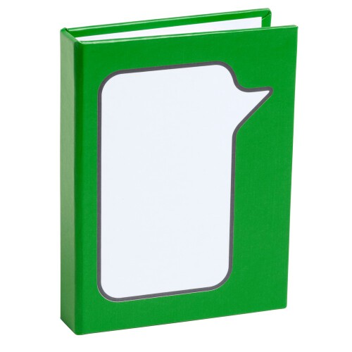 Zestaw do notatek, karteczki samoprzylepne zielony V2922-06 
