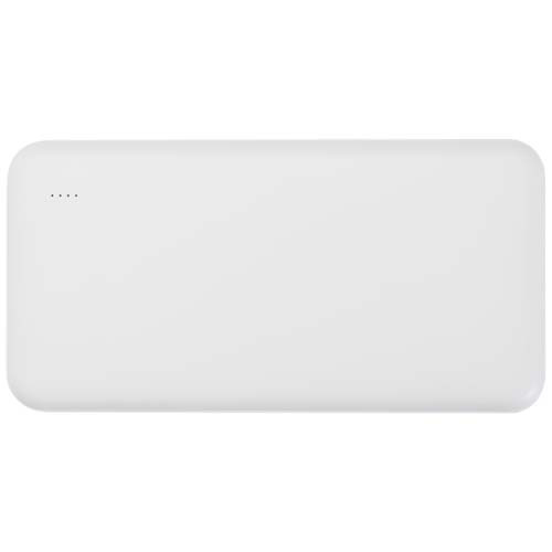 Intan powerbank o pojemności 10 000 mAh i mocy 10 W z tworzyw sztucznych pochodzących z recyklingu Biały 12445801 (3)