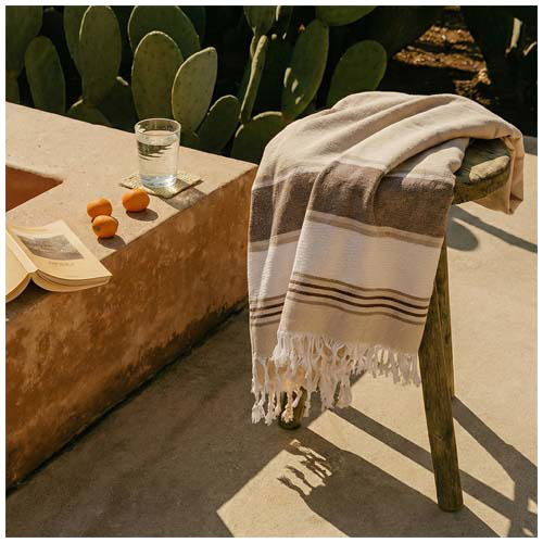 Citizen Green Marina fouta o wymiarach 100 x 170 cm Beżowy 1PZ03502 (6)