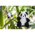 Bea, pluszowa panda, brelok czarno-biały HE763-88 (4) thumbnail