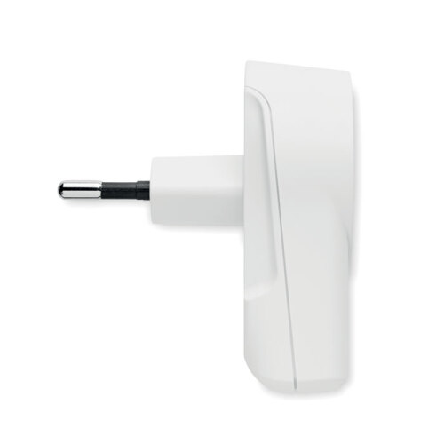 Ładowarka Euro USB (AC) biały MO6883-06 (4)