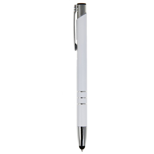 Długopis, touch pen biały V1601-02 