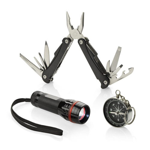 Zestaw podróżny TRAVELER Czarny 29119 