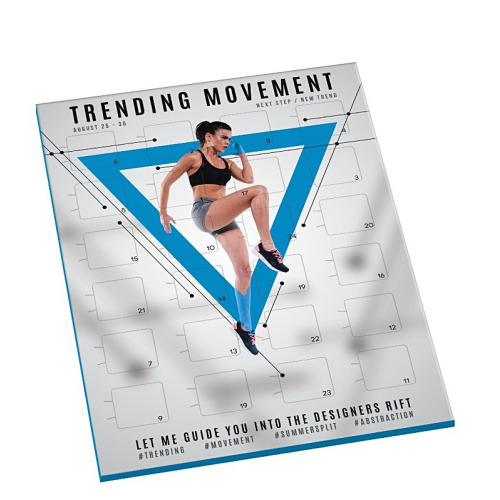 Kalendarz kalorii Kalendarz kalorii - druk cyfrowy S0455 