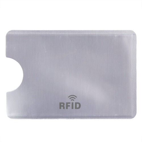 Etui na kartę kredytową, ochrona przed RFID srebrny V0486-32 (1)
