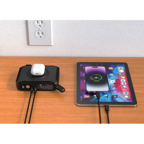 Ładowarka Urban Vitamin 5 w 1, 65W Oxnard Czarny P301.9601 (14)