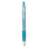 Długopis z gumowym uchwytem przezroczysty błękitny KC6217-52  thumbnail