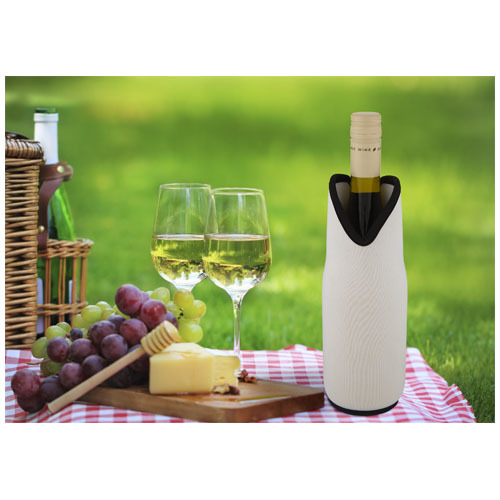 Uchwyt na wino z neoprenu pochodzącego z recyklingu Noun Biały 11328801 (7)