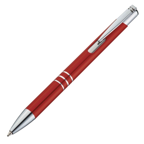 Długopis metalowy ASCOT czerwony 333905 