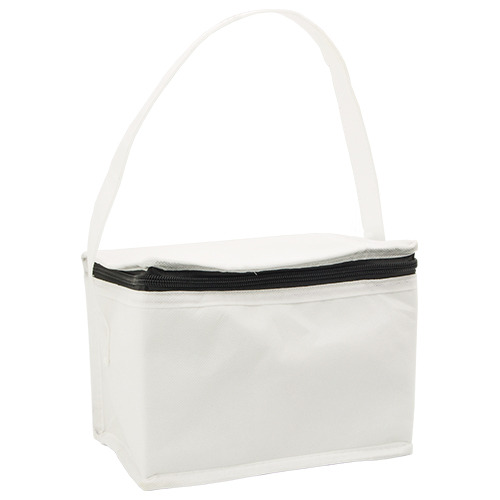 Torba termiczna na 6 puszek, włoknina 80g / Himmy Biały IP31022100 