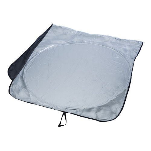 Osłona przeciwsłoneczna do samochodu, składana Srebrny V9975-32 