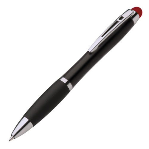 Długopis metalowy touch pen lighting logo LA NUCIA Czerwony 054005 