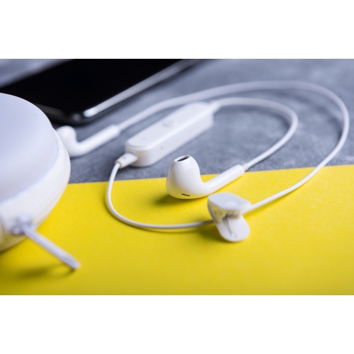 Bezprzewodowe słuchawki douszne biały V3908-02 (4)