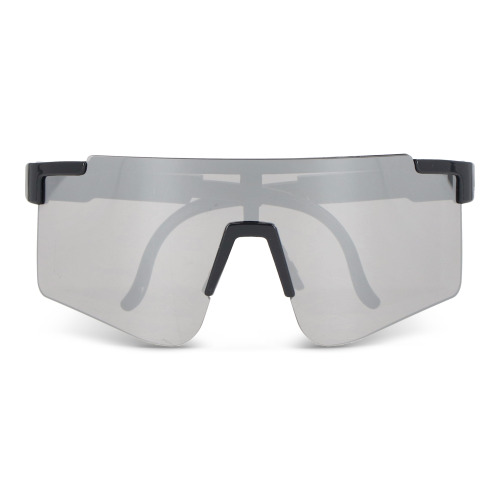 Sportowe okulary przeciwsłoneczne Tom R-PC z lustrzanymi soczewkami UV400 Czarny LT86730-N0002 (1)