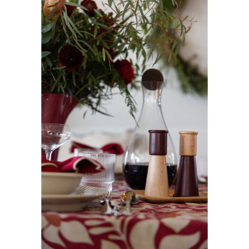 Młynek do soli i pieprzu GURKEN, mały, 2-szt, ciemnoczerwony/brązowy Brązowy 5018622- (3)