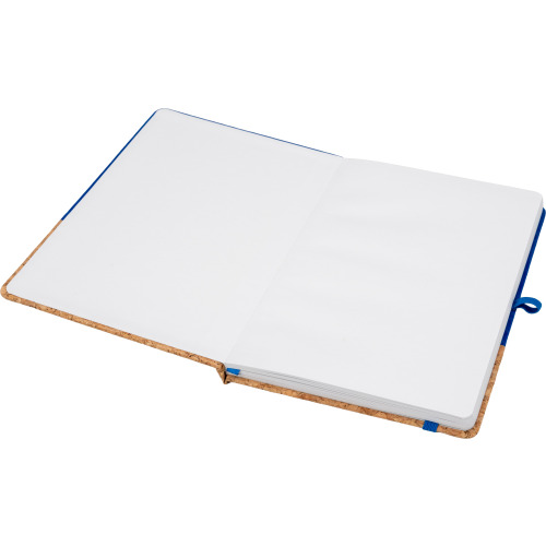 Notes A5 z elementami z korka NANTES Niebieski 139504 (2)