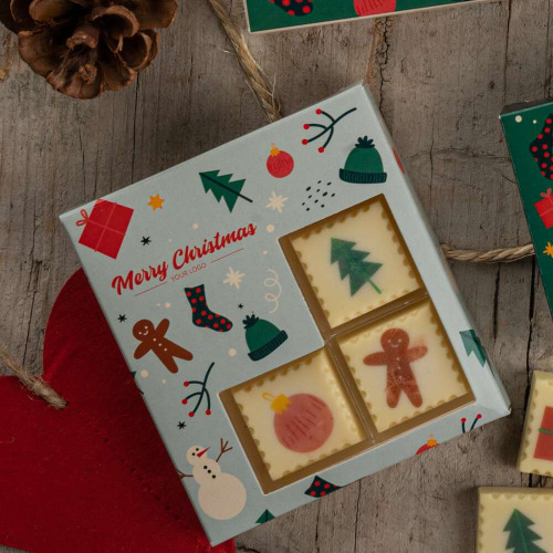 Praliny Z Nadrukiem Chocostamp 3 Szt Wielokolorowy S0322/XM (2)