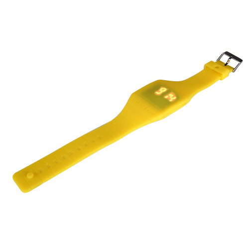 Zegarek z ekranem dotykowym NIZZA Żółty 289408 (2)