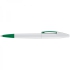 Długopis plastikowy z szerokim klipsem CANBERRA zielony 306199 (1) thumbnail