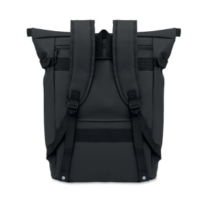 Plecak rowerowy PU na laptopa 20L Czarny