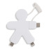2064 | Xoopar Buddy Eco Charging Cable Biały LT41000-N0001  thumbnail