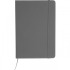 Notatnik A5 w linie z materiałów z recyklingu DOMINIK Szary 2526107 (4) thumbnail