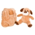 Bruno, pluszowy pies, plecak brązowy HE689-16 (2) thumbnail
