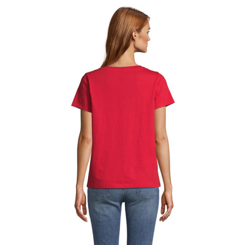 REGENT V T-SHIRT WOMEN Czerwony S04766-RD-XS (1)