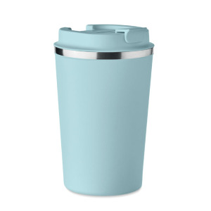 Dwuścienny kubek 350 ml Baby Blue