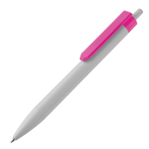 Długopis plastikowy SARAGOSSA różowy 444211 (1)