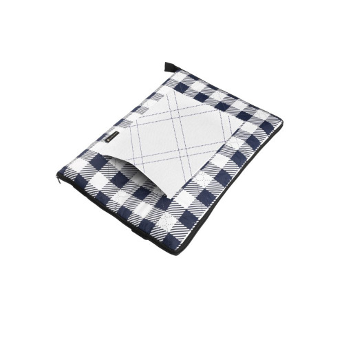 Koc piknikowy składany zapinany na zamek Vanilla Season Niebieski F5603900AJ3 (2)