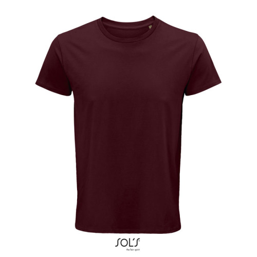 CRUSADER Męski T-SHIRT 150g Burgundy S03582-BG-M 