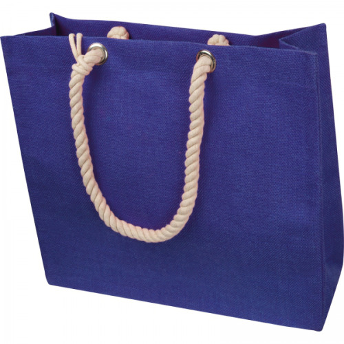 Torba z juty z portfelem MILDRED Niebieski 6086504 (4)