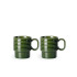 Kubek do kawy COFFEE & MORE 2-szt, zielony Zielony 5018370-  thumbnail