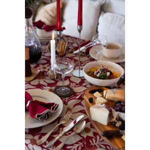 Serwetki EDITH, 2-szt, bordowy