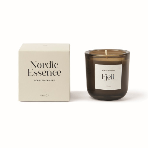 Świeczka zapachowa VINGA Nordic, mała Brązowy VG592-02 (2)