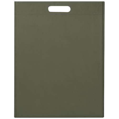 EcoSeal torba na zakupy o pojemności 5 l z włókniny z recyklingu z certyfikatem GRS Leśny zielony 13010364 (3)