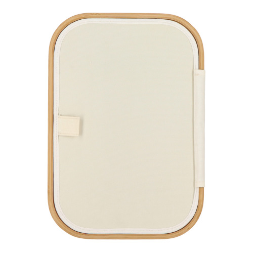 Składany kosz InSideOut z pokrywą Sogne 38 x 26 x 25cm rPET Ecru LT57103-N0054 (4)