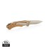 Drewniany nóż składany, scyzoryk brązowy P414.059 (10) thumbnail