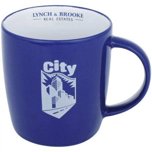 Kubek ceramiczny MARTINEZ 300 ml Niebieski 870404 (2)