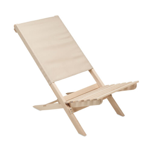 Składane krzesło plażowe beżowy MO6996-13 